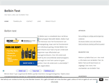 Tablet Screenshot of belbintest.com